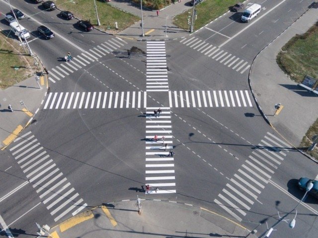 В России планируют ввести переходы перекрестков по диагонали