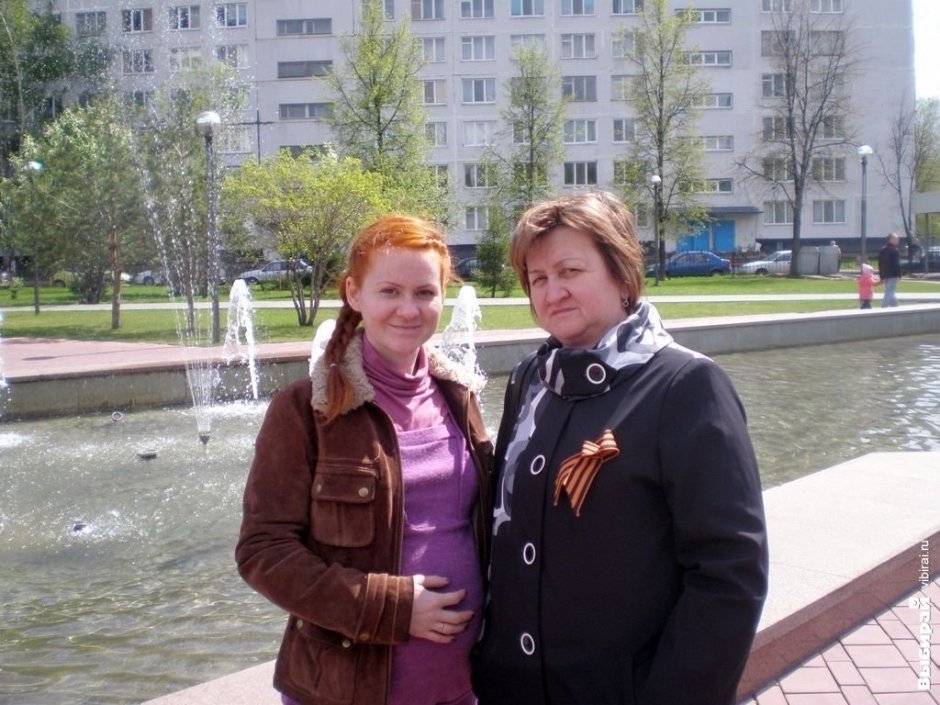 Юлия Ялалова с дочерью Александрой