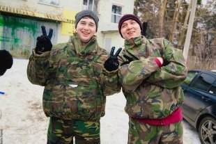 Фотоотчет с чемпионата по пейнтболу. Журнал «Выбирай» и радио Maximum