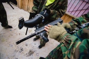 Фотоотчет с чемпионата по пейнтболу. Журнал «Выбирай» и радио Maximum