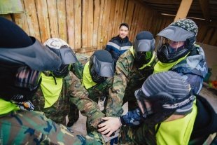 Фотоотчет с чемпионата по пейнтболу. Журнал «Выбирай» и радио Maximum