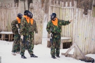 Фотоотчет с чемпионата по пейнтболу. Журнал «Выбирай» и радио Maximum