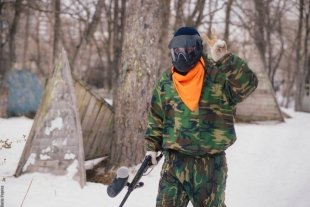 Фотоотчет с чемпионата по пейнтболу. Журнал «Выбирай» и радио Maximum