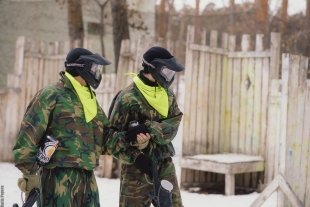 Фотоотчет с чемпионата по пейнтболу. Журнал «Выбирай» и радио Maximum
