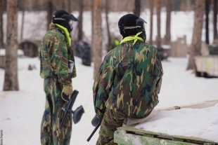 Фотоотчет с чемпионата по пейнтболу. Журнал «Выбирай» и радио Maximum