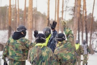 Фотоотчет с чемпионата по пейнтболу. Журнал «Выбирай» и радио Maximum