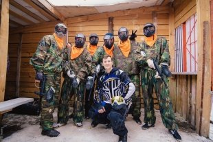 Фотоотчет с чемпионата по пейнтболу. Журнал «Выбирай» и радио Maximum