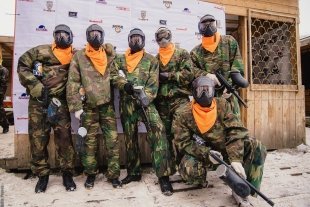 Фотоотчет с чемпионата по пейнтболу. Журнал «Выбирай» и радио Maximum
