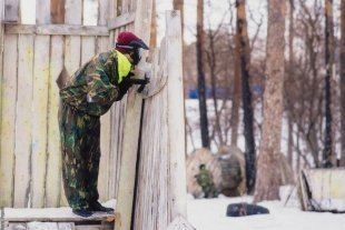 Фотоотчет с чемпионата по пейнтболу. Журнал «Выбирай» и радио Maximum