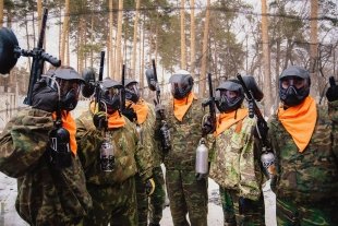 Фотоотчет с чемпионата по пейнтболу. Журнал «Выбирай» и радио Maximum
