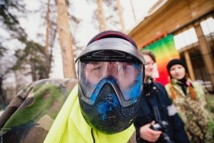 Фотоотчет с чемпионата по пейнтболу. Журнал «Выбирай» и радио Maximum
