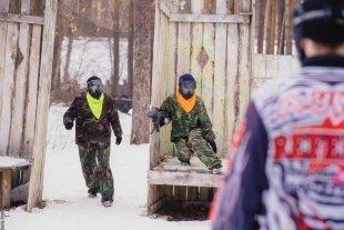 Фотоотчет с чемпионата по пейнтболу. Журнал «Выбирай» и радио Maximum