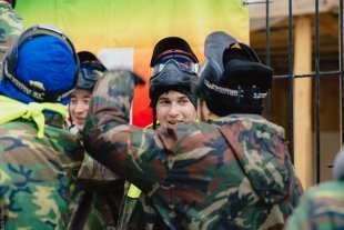 Фотоотчет с чемпионата по пейнтболу. Журнал «Выбирай» и радио Maximum