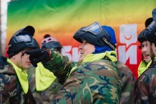 Фотоотчет с чемпионата по пейнтболу. Журнал «Выбирай» и радио Maximum