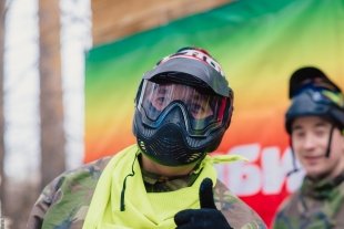 Фотоотчет с чемпионата по пейнтболу. Журнал «Выбирай» и радио Maximum