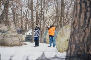 Фотоотчет с чемпионата по пейнтболу. Журнал «Выбирай» и радио Maximum