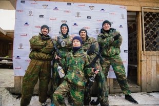 Фотоотчет с чемпионата по пейнтболу. Журнал «Выбирай» и радио Maximum