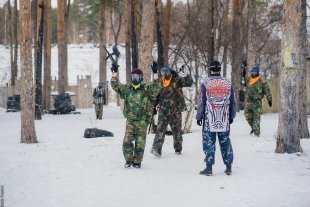 Фотоотчет с чемпионата по пейнтболу. Журнал «Выбирай» и радио Maximum