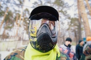 Фотоотчет с чемпионата по пейнтболу. Журнал «Выбирай» и радио Maximum