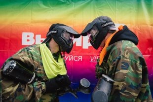 Фотоотчет с чемпионата по пейнтболу. Журнал «Выбирай» и радио Maximum