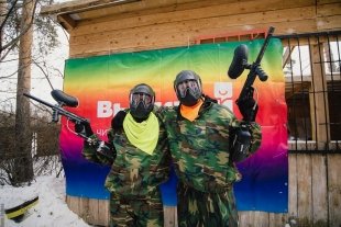 Фотоотчет с чемпионата по пейнтболу. Журнал «Выбирай» и радио Maximum