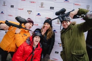 Фотоотчет с чемпионата по пейнтболу. Журнал «Выбирай» и радио Maximum