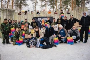 Фотоотчет с чемпионата по пейнтболу. Журнал «Выбирай» и радио Maximum
