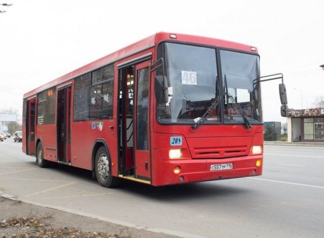 Автобус № 46 будет ездить в Казани по другому маршруту