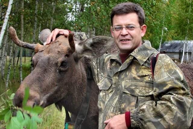 Андриан Колотилин фотографирует зверушек Таганая