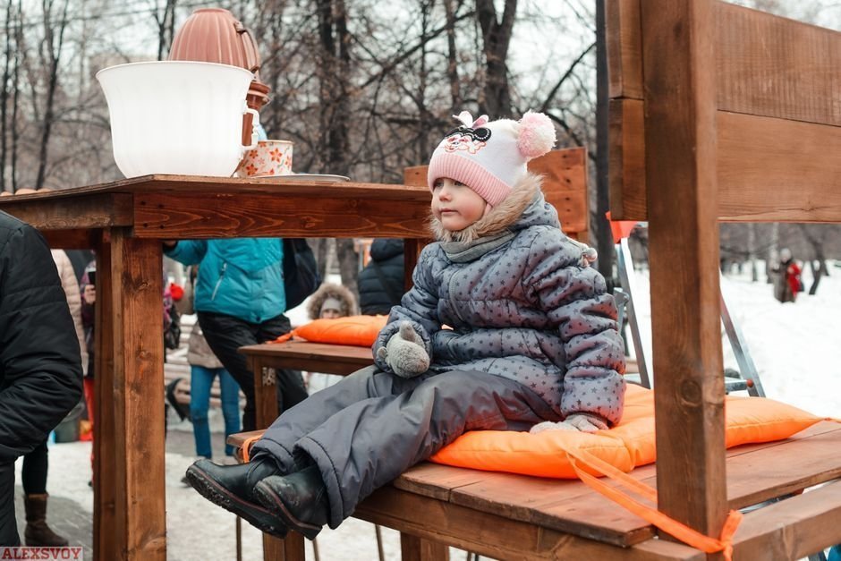 Яркая масленица в горсаду им. Пушкина