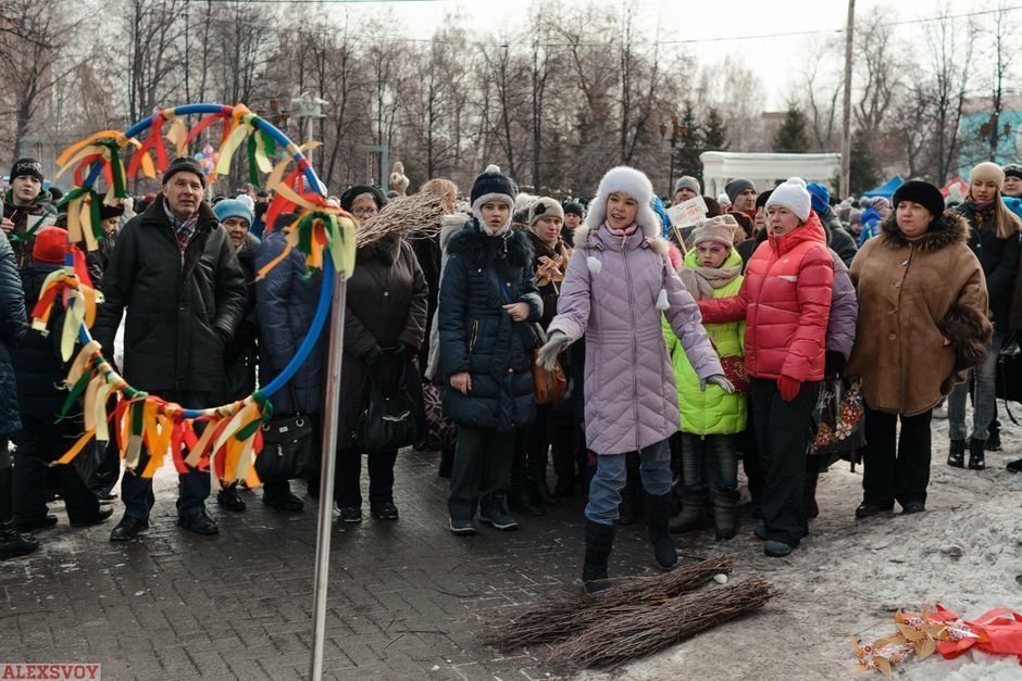 Яркая масленица в горсаду им. Пушкина