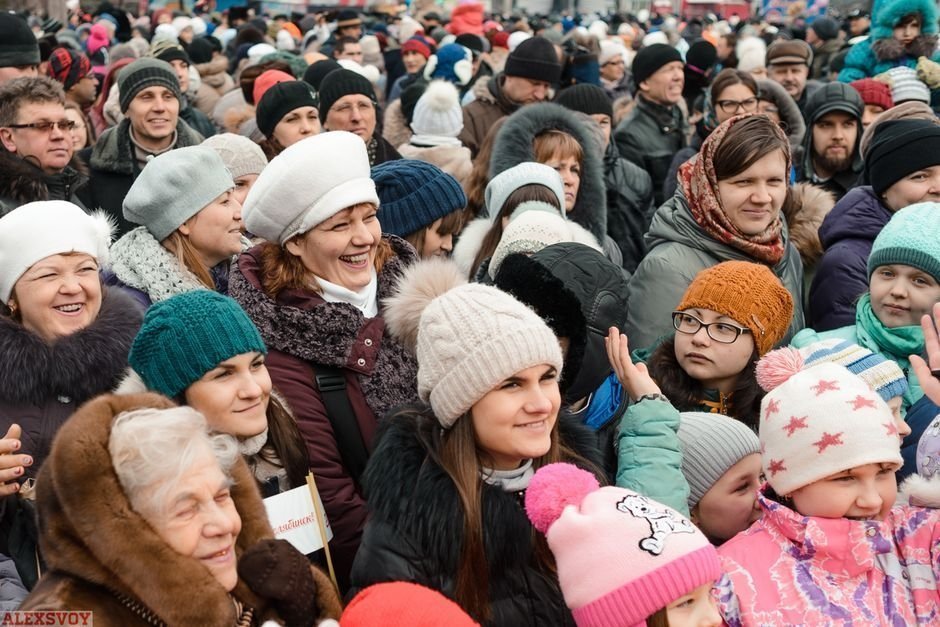 Яркая масленица в горсаду им. Пушкина