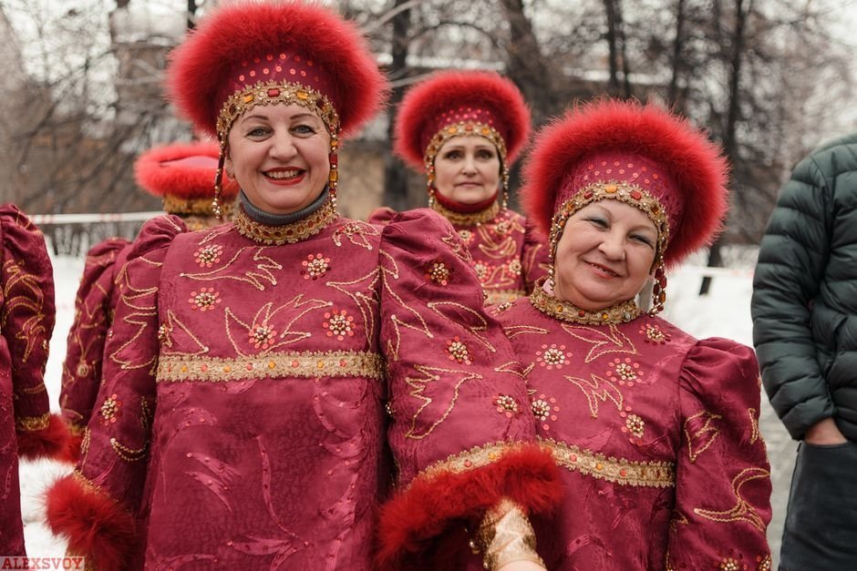 Яркая масленица в горсаду им. Пушкина