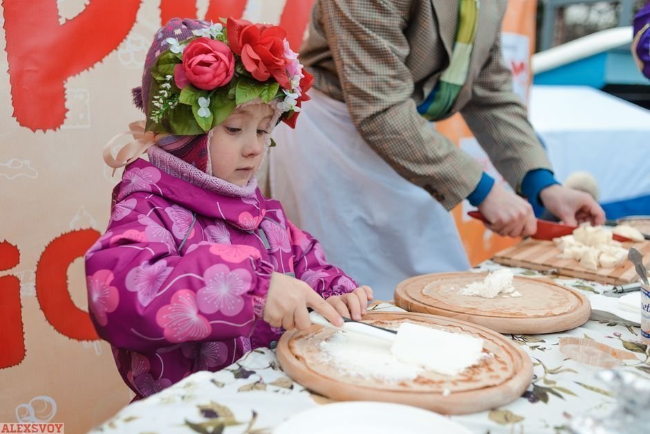 Яркая масленица в горсаду им. Пушкина