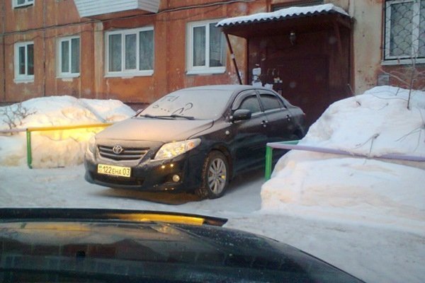 Фото дня – казахстанский король парковки