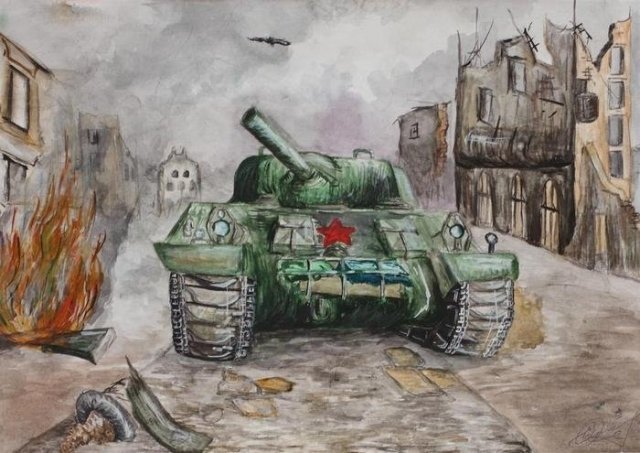 В Казани состоится выставка детских рисунков на тему Великой Отечественной войны