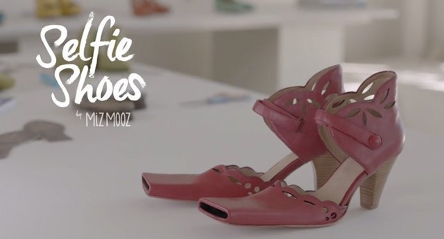 Видео дня: туфли для селфи за $199. Шутка или инновация? 