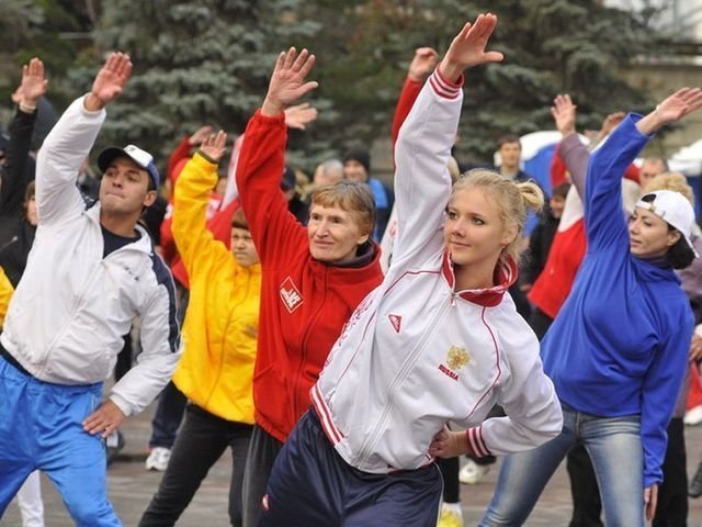 7 апреля на пл. Революции будет массовая зарядка в честь Дня здоровья