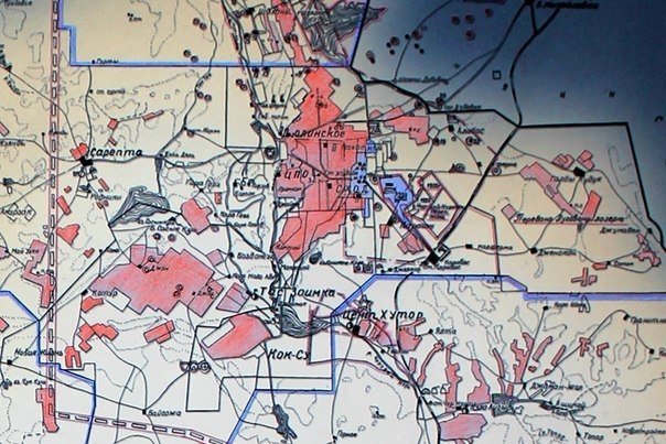 Карта топар карагандинская область