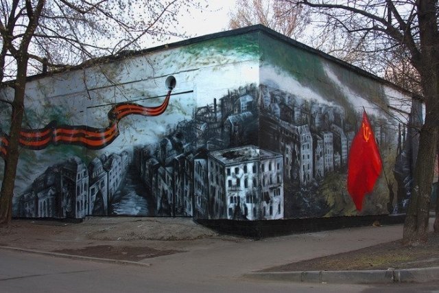 Ростов украшают граффитисты