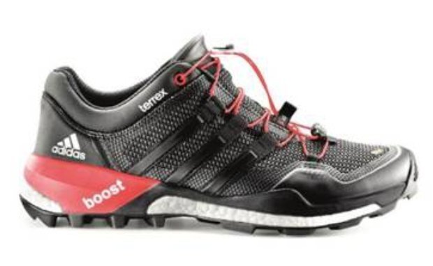 На кроссовках adidas terrex Boost подошва Continental