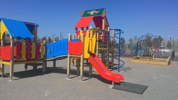 Пятерка уличных детских площадок