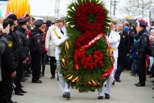 Сургутяне отметили 70 лет со дня Великой Победы