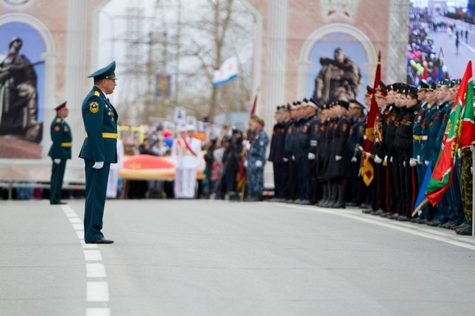 Сургутяне отметили 70 лет со дня Великой Победы