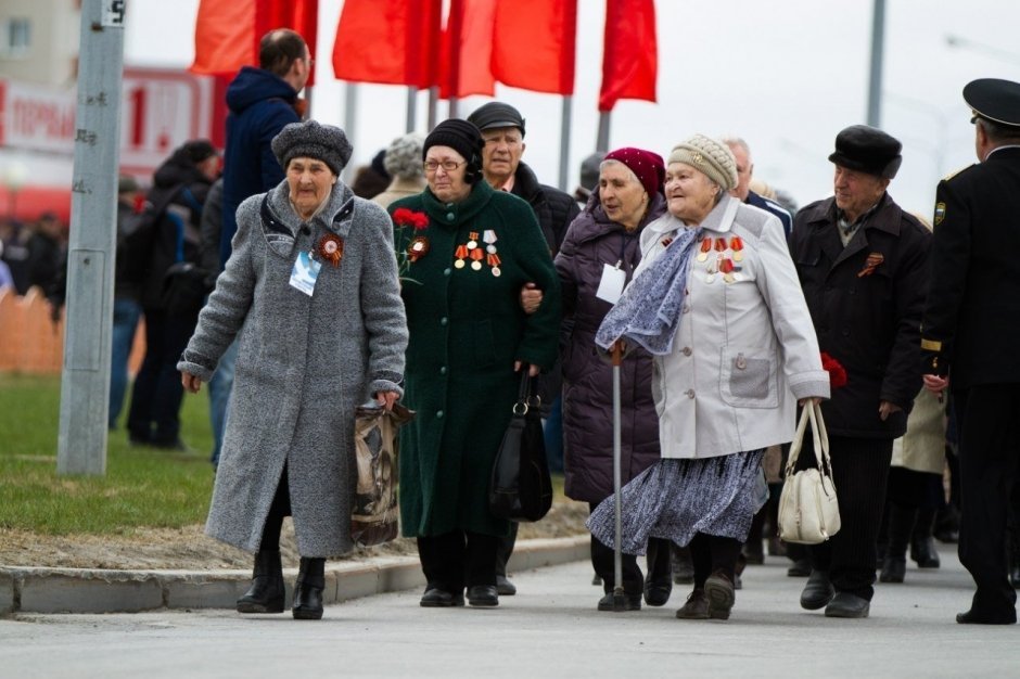 Сургутяне отметили 70 лет со дня Великой Победы