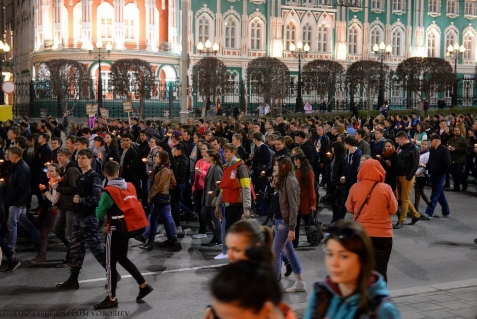 Первомай и Акция Огонь памяти 