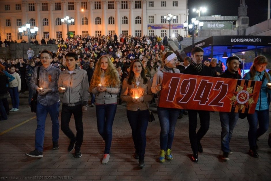 Первомай и Акция Огонь памяти 