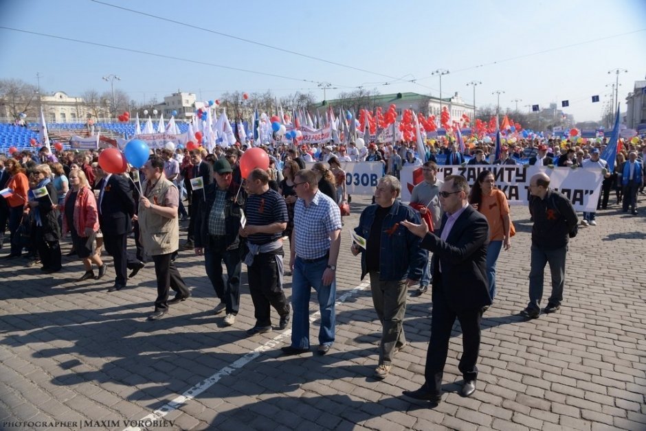 Первомай и Акция «Огонь памяти» 