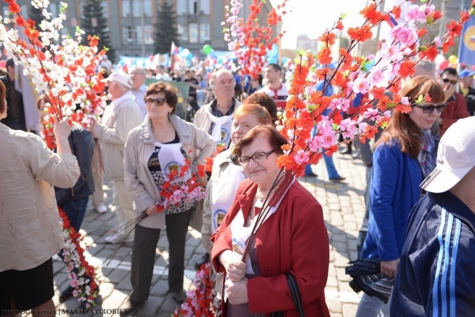 Первомай и Акция «Огонь памяти» 