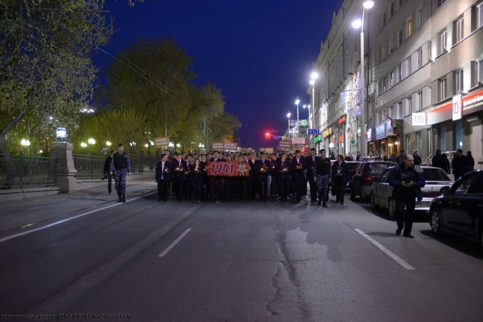 Первомай и Акция «Огонь памяти» 